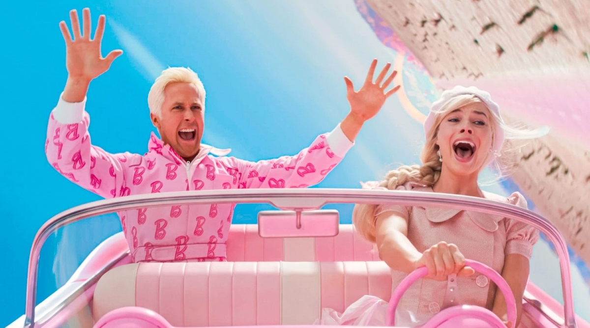 Barbie celebra US$ 1 bilhão nas bilheterias mundiais.