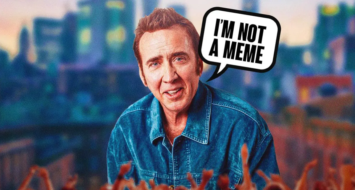 Nicolas Cage não entrei no cinema para me tornar um meme