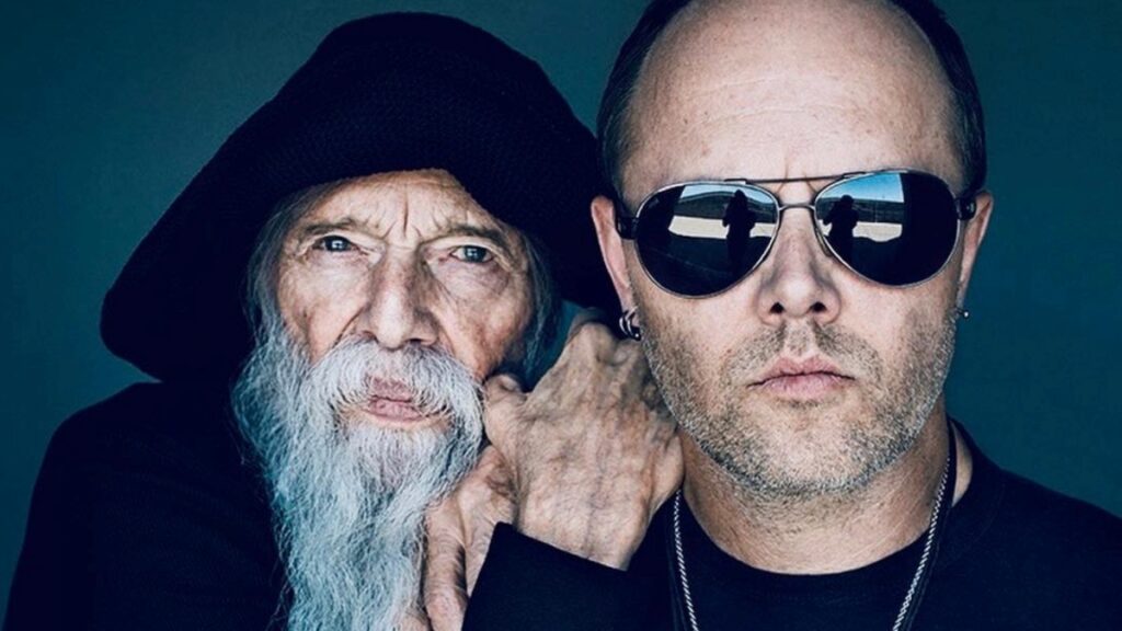 Lars Ulrich, baterista do Metallica, lamenta a morte do pai, "sou eternamente grato a você!"