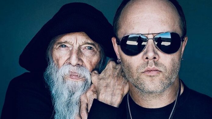 Lars Ulrich, baterista do Metallica, lamenta a morte do pai, 