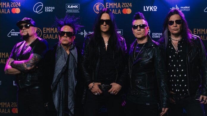 The 69 Eyes anuncia a Death of Darkness Tour 2024 com passagem pelo Brasil