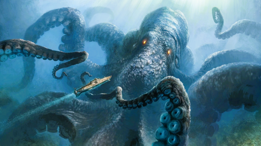 Kraken monstro marinho mítico emergirá das profundezas em novo terror norueguês