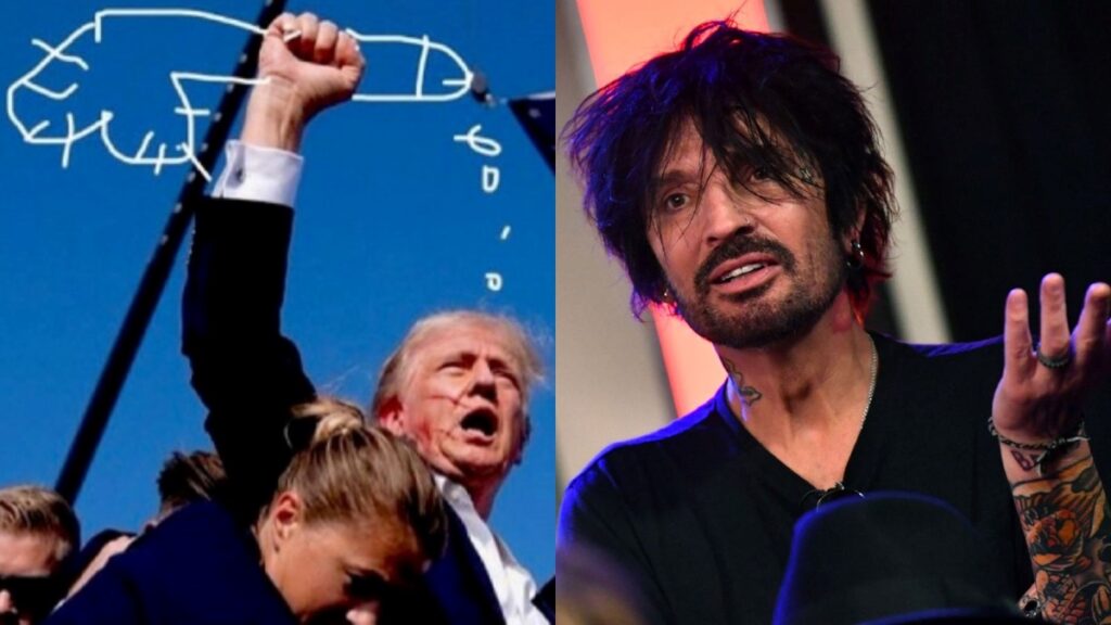 Mötley Crue Tommy Lee recebe chuva de críticas após piada com atentado sofrido por Donald Trump