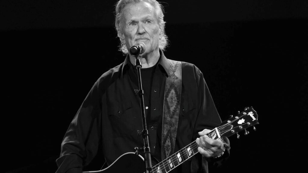 Lenda da música country americana, Kris Kristofferson, falece aos 88 anos