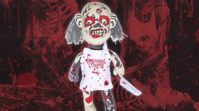 Que fofo! Cannibal Corpse lança bichinho de pelúcia inspirado na capa de Butchered At Birth