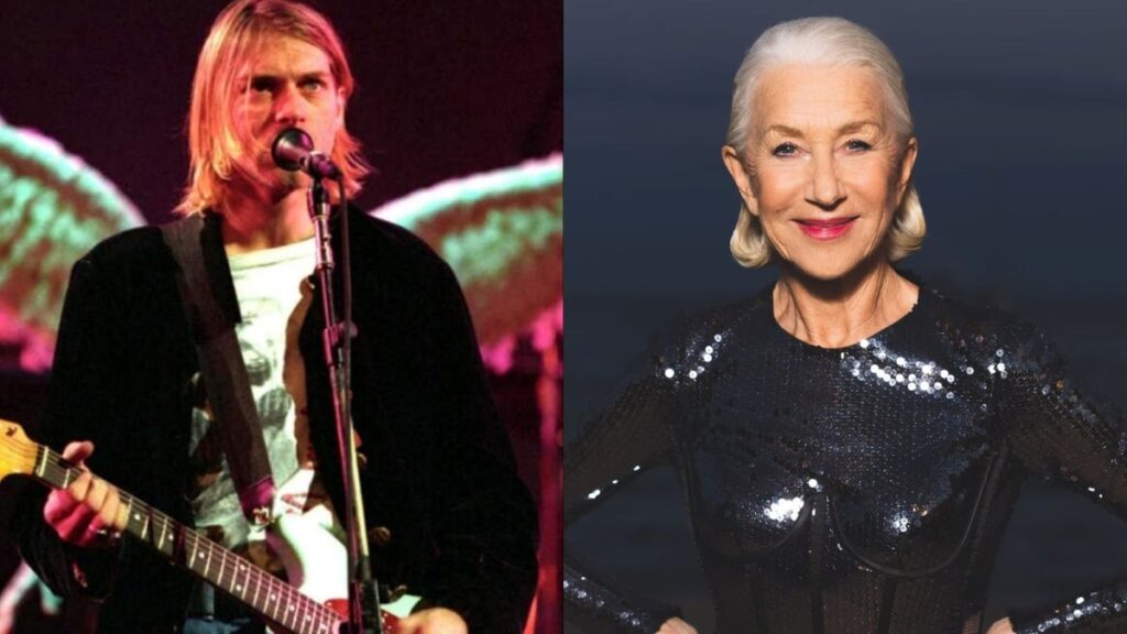 Helen Mirren viraliza após fala inusitada sobre Kurt Cobain e internautas brincam