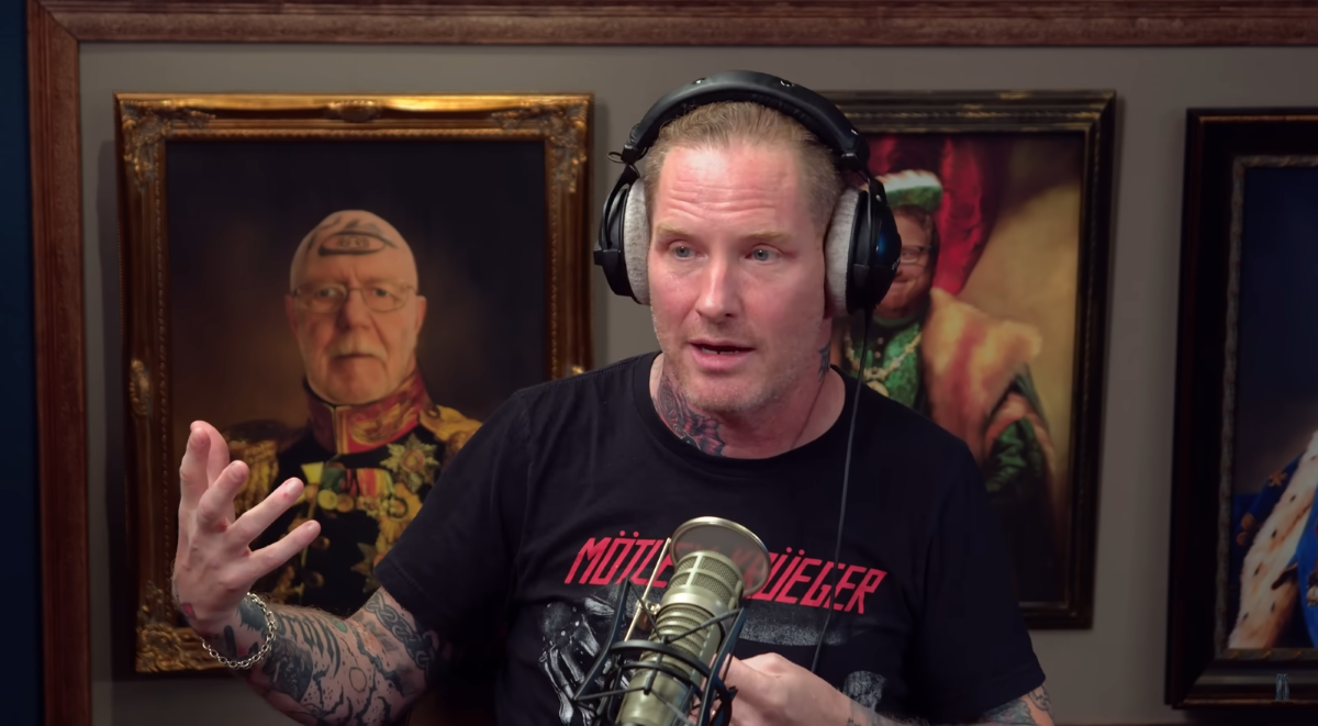 Slipknot Corey Taylor relembra vingança contra executivo da Sony, nós somos o futuro da música!